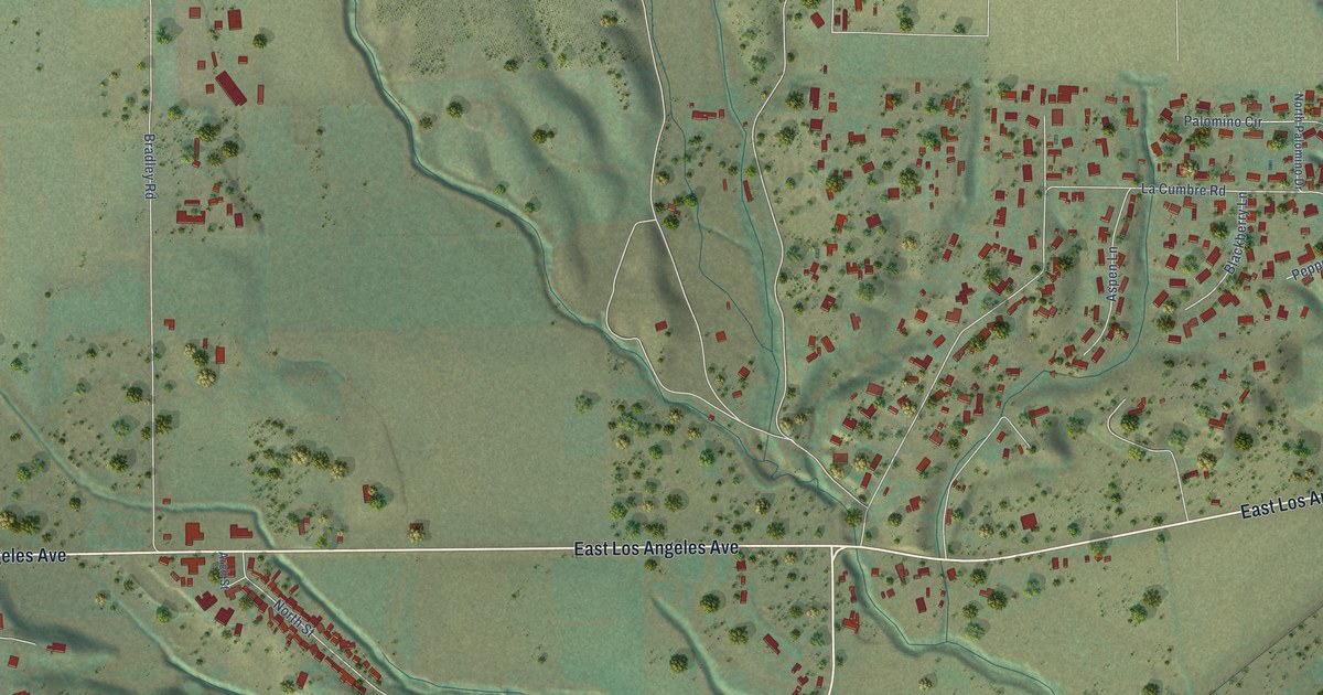Map of Somis, California in 2026