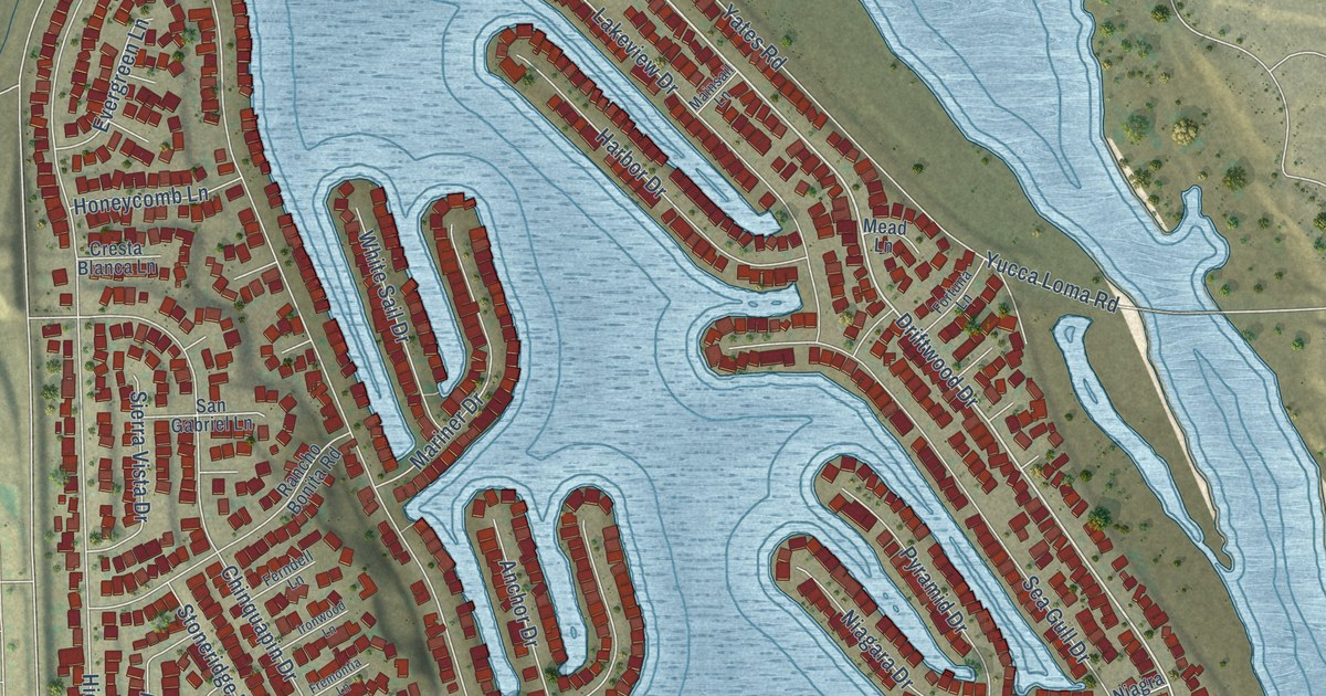 Map of Spring Valley Lake, California in 2026