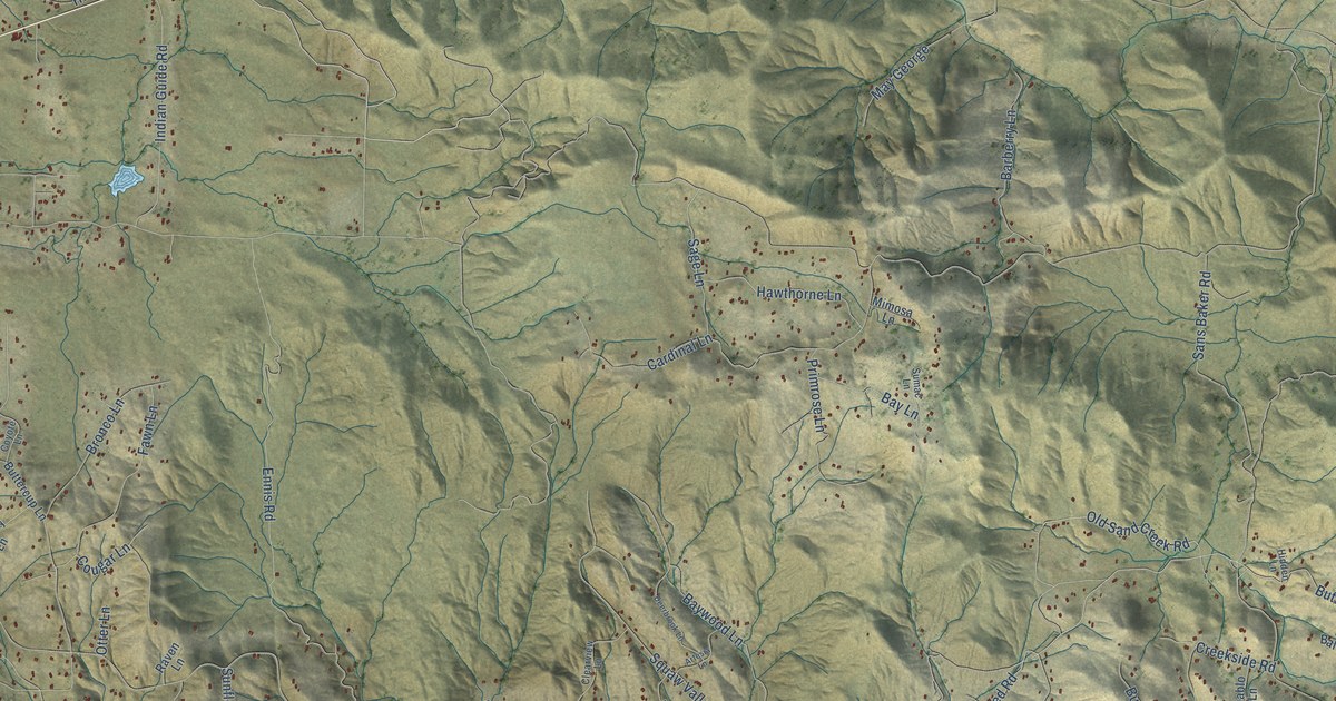 Map of Yokuts Valley, California in 2026