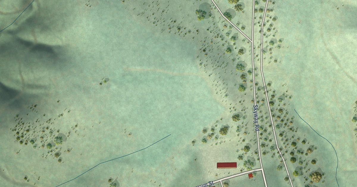 Map of Stirling City, California in 2026