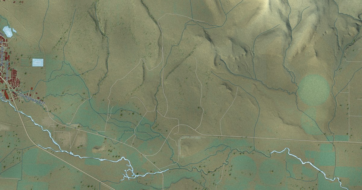 Map of Susanville, California in 2026