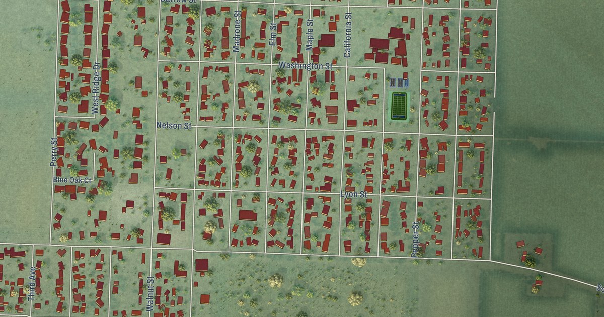 Map of Sutter, California in 2026