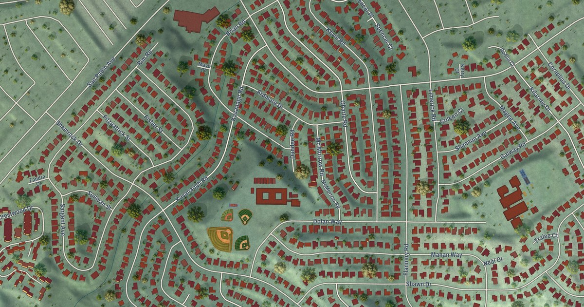Map of Tara Hills, California in 2026