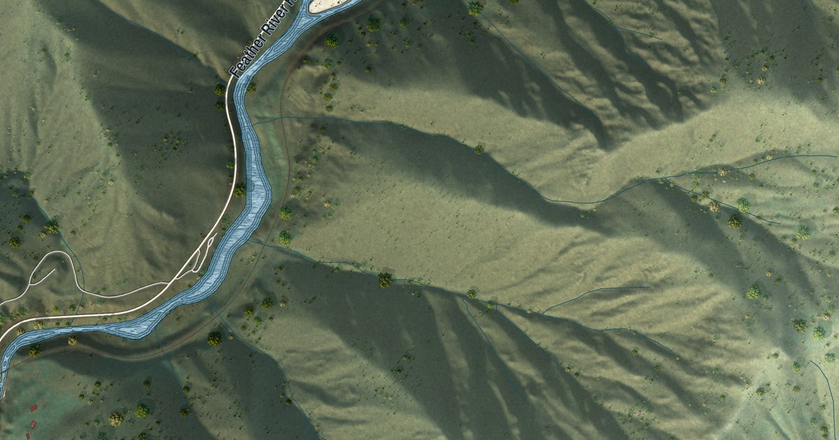 Map of Tobin, California in 2026