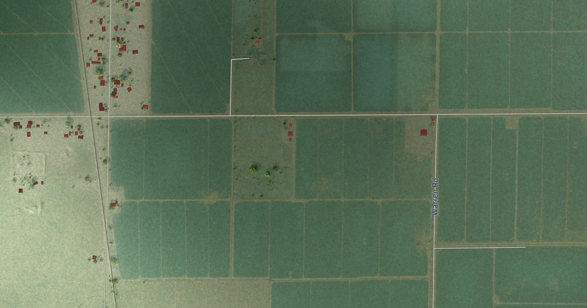 Map of Trowbridge, California in 2026