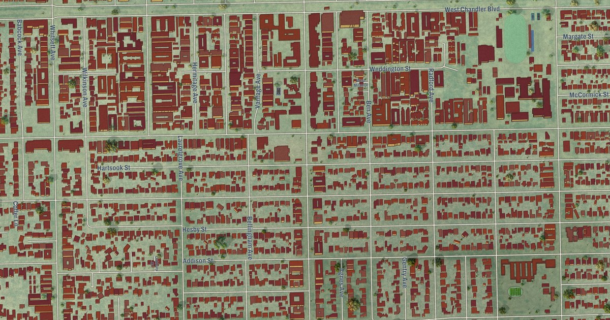 Map of Valley Village, California in 2026