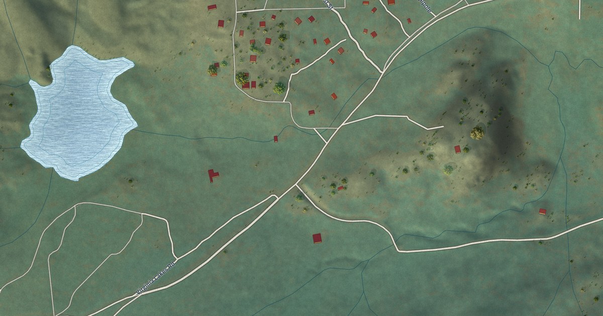 Map of Virginia Lakes, California in 2026