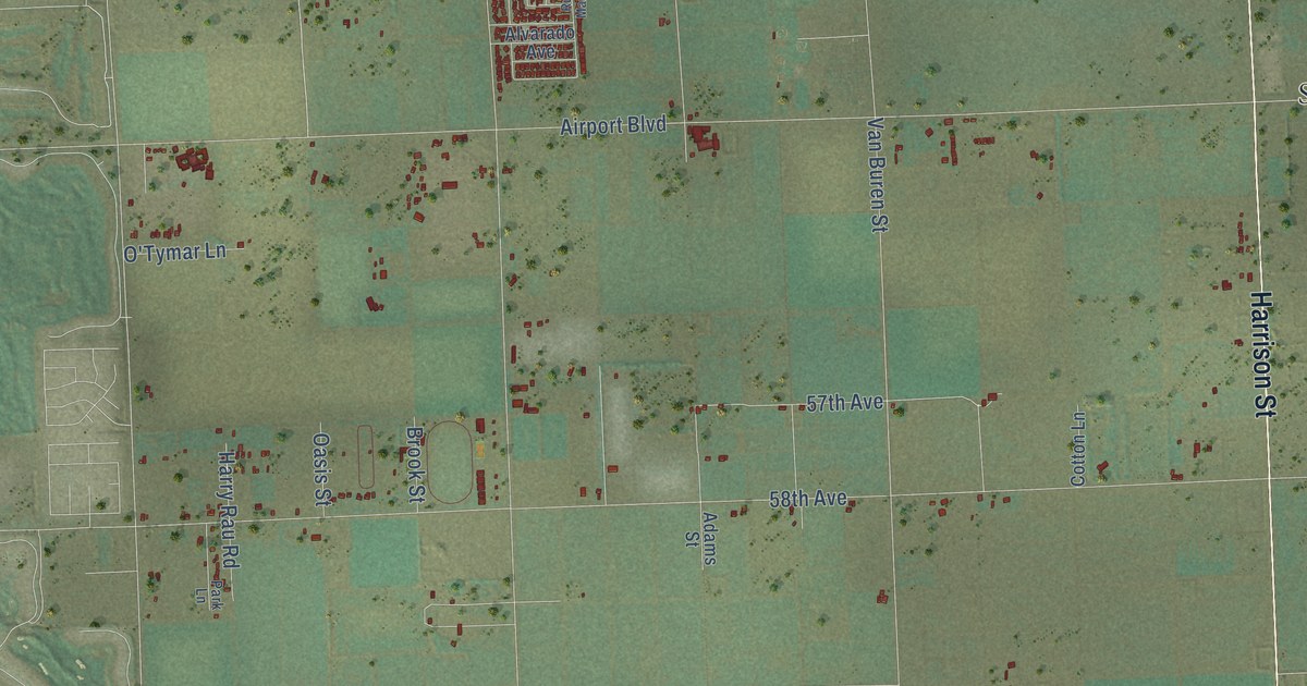 Map of Vista Santa Rosa, California in 2026