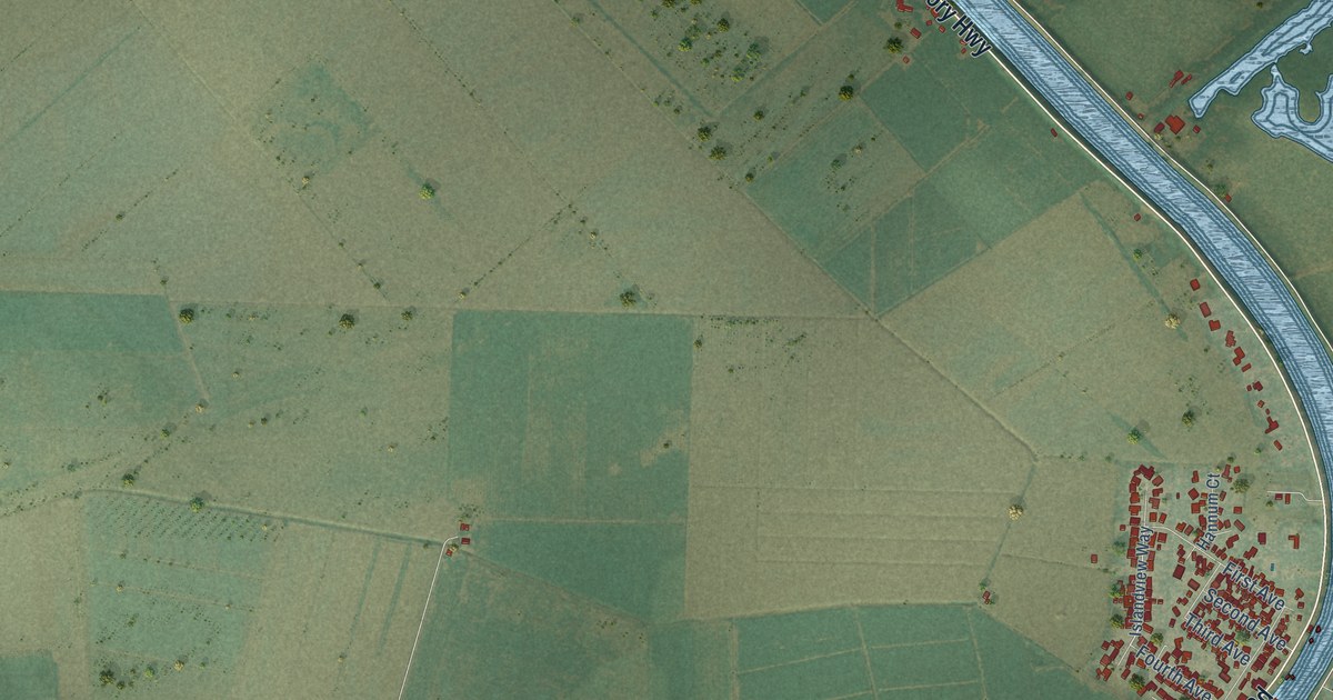 Map of Walnut Grove, California in 2026