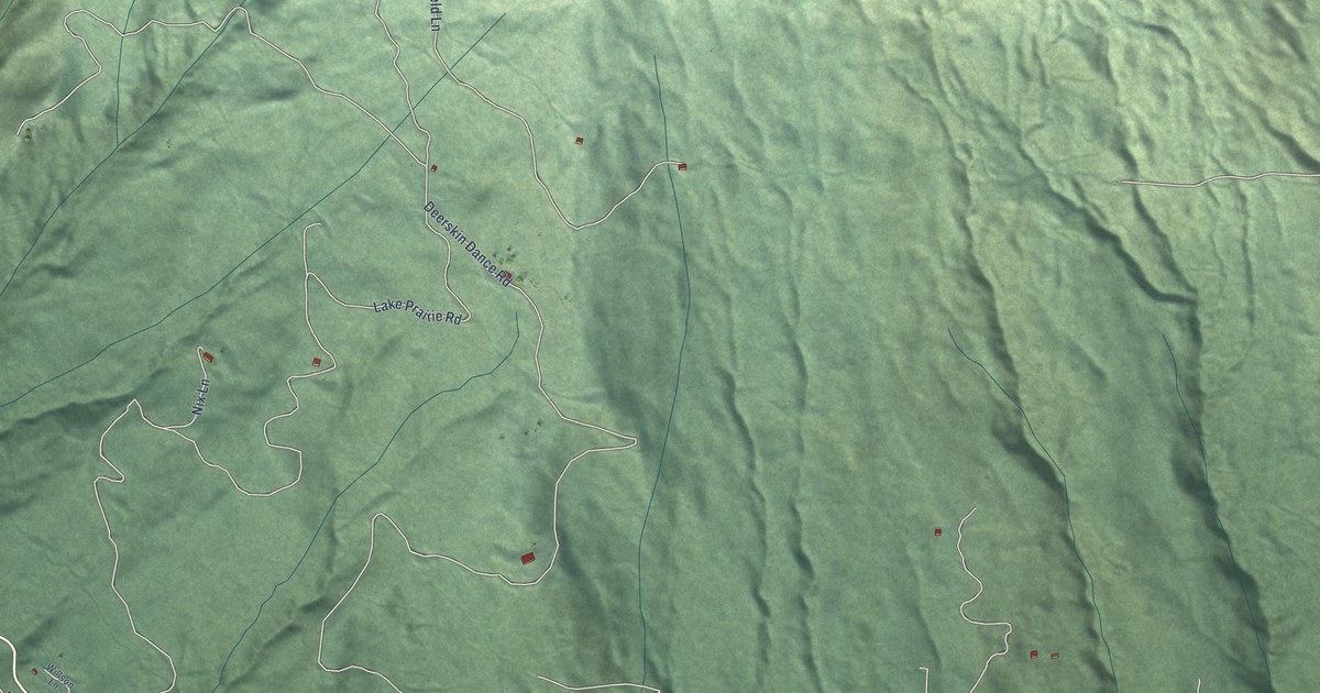 Map of Weitchpec, California in 2026