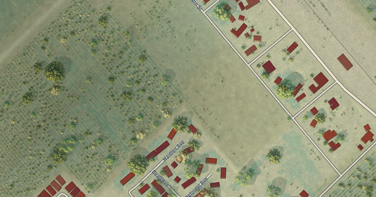 Map of Westley, California in 2026