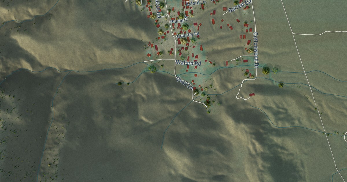 Map of Wilkerson, California in 2026