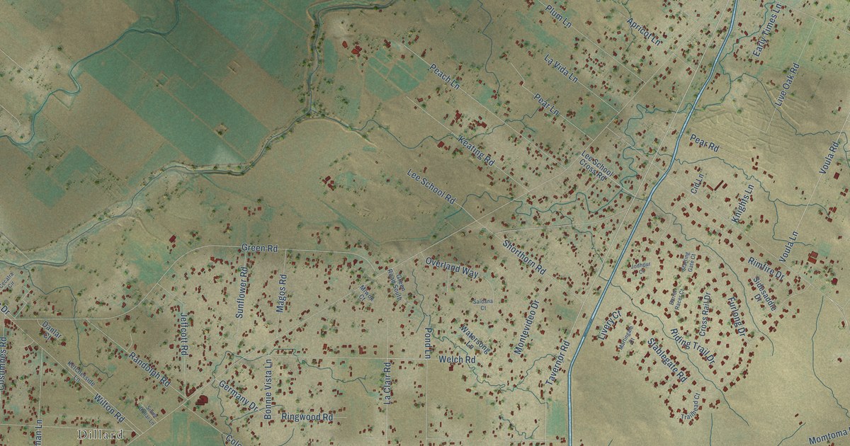 Map of Wilton, California in 2026