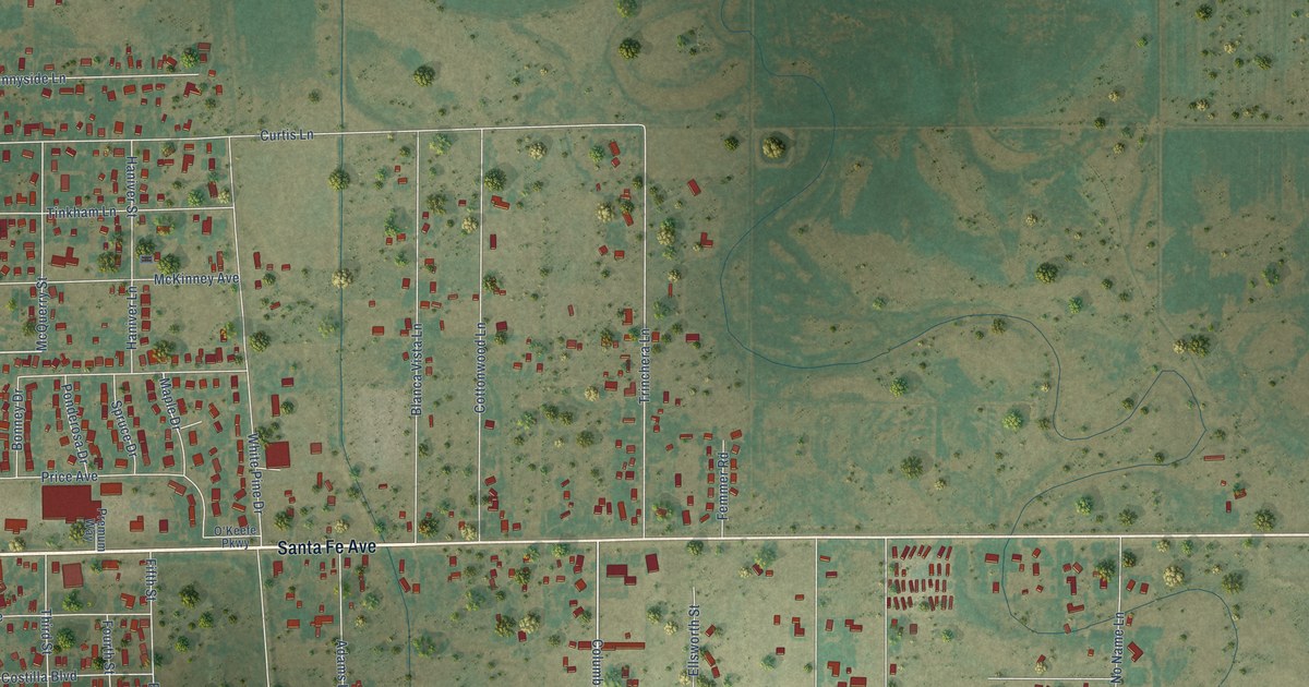 Map of Alamosa East, Colorado in 2026