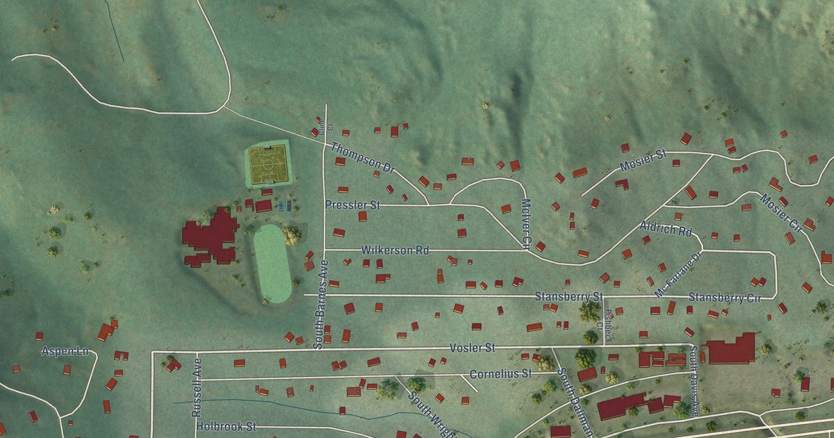 Map of Aspen Park, Colorado in 2026