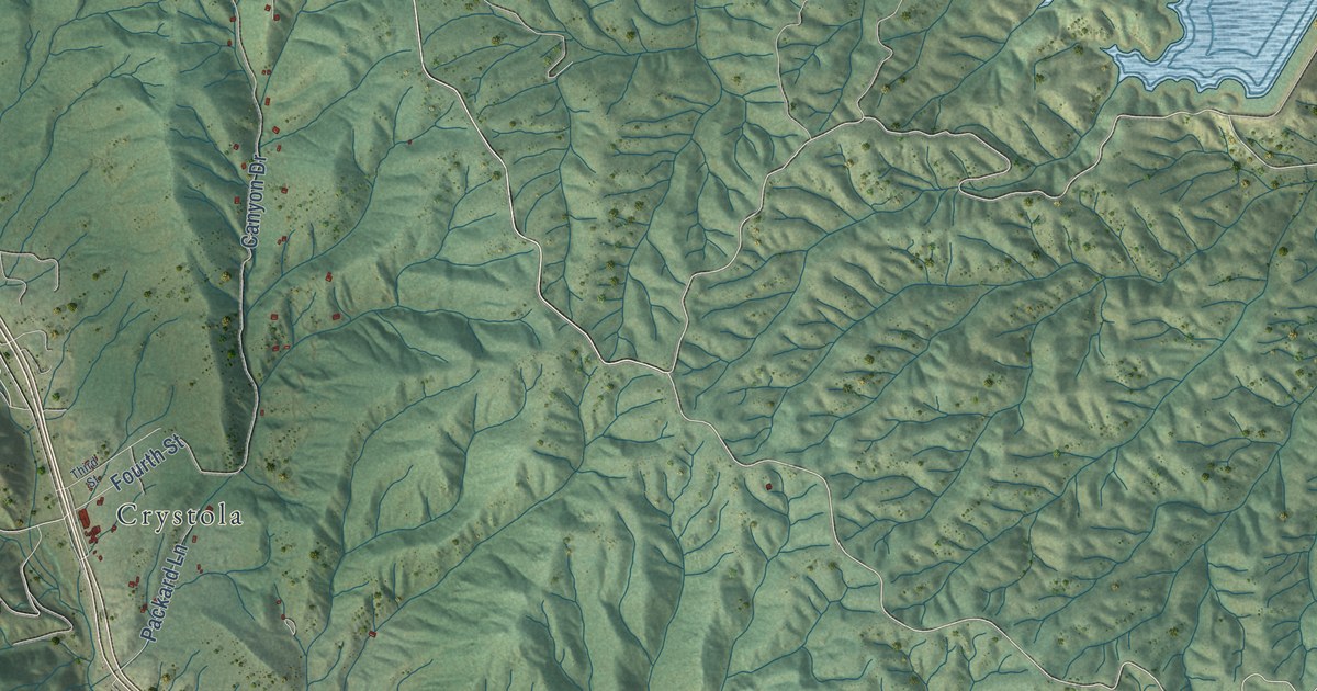 Map of Cascade-Chipita Park, Colorado in 2026