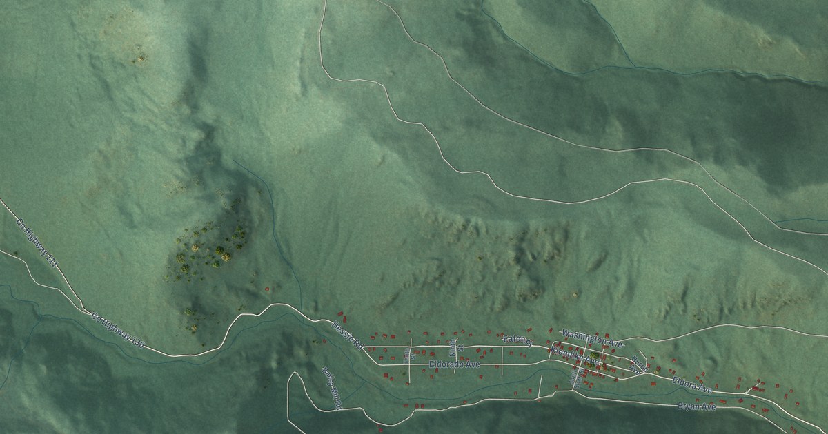 Map of Eldora, Colorado in 2026
