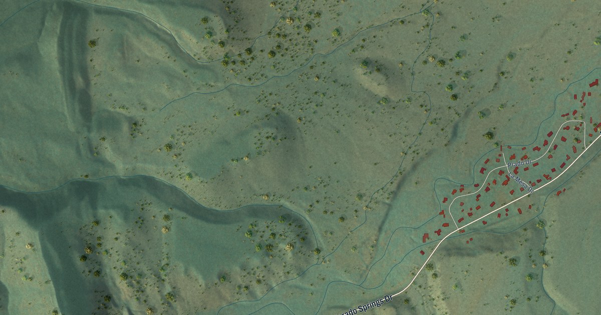 Map of Eldorado Springs, Colorado in 2026