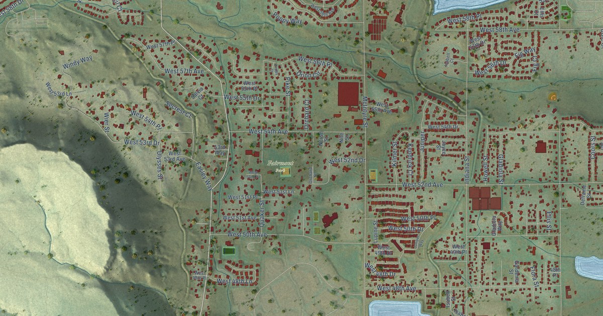 Map of Fairmount, Colorado in 2026