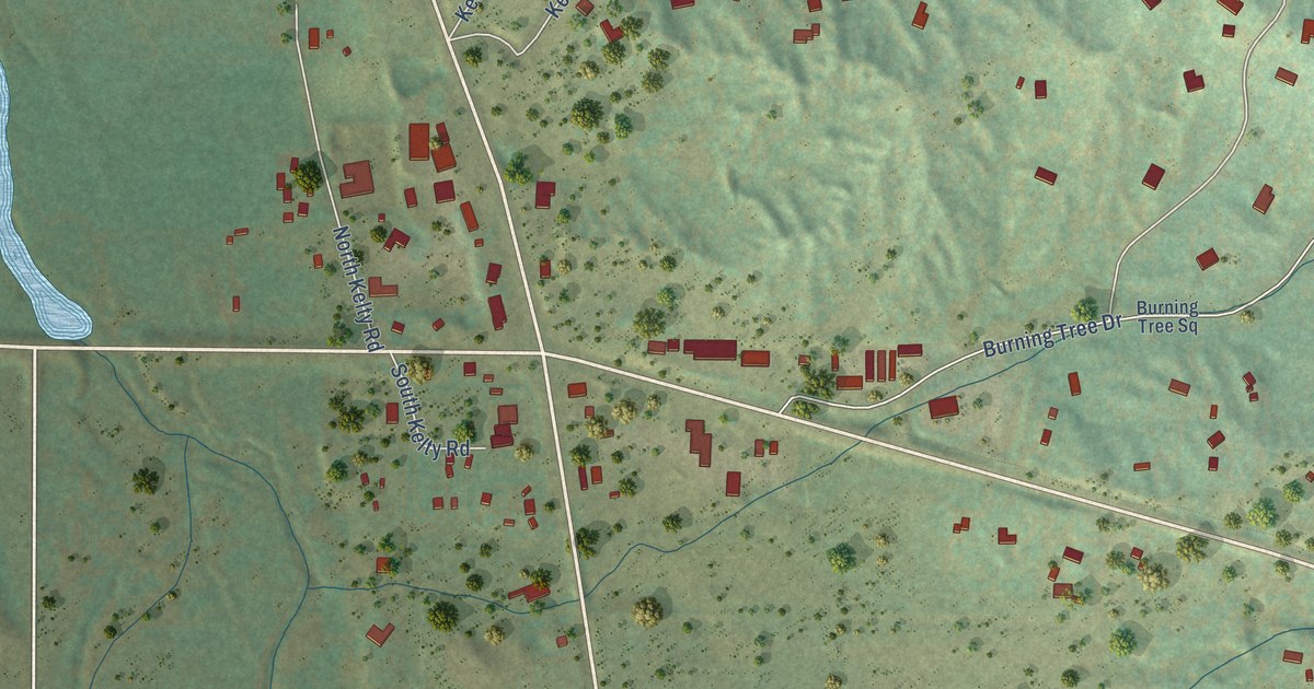 Map of Franktown, Colorado in 2026