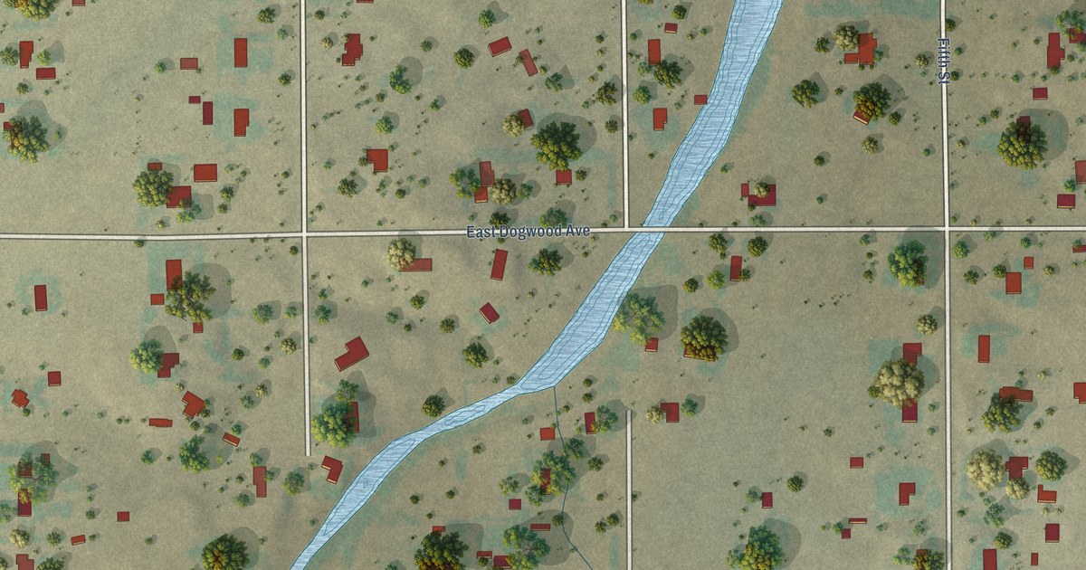 Map of Grand View Estates, Colorado in 2026