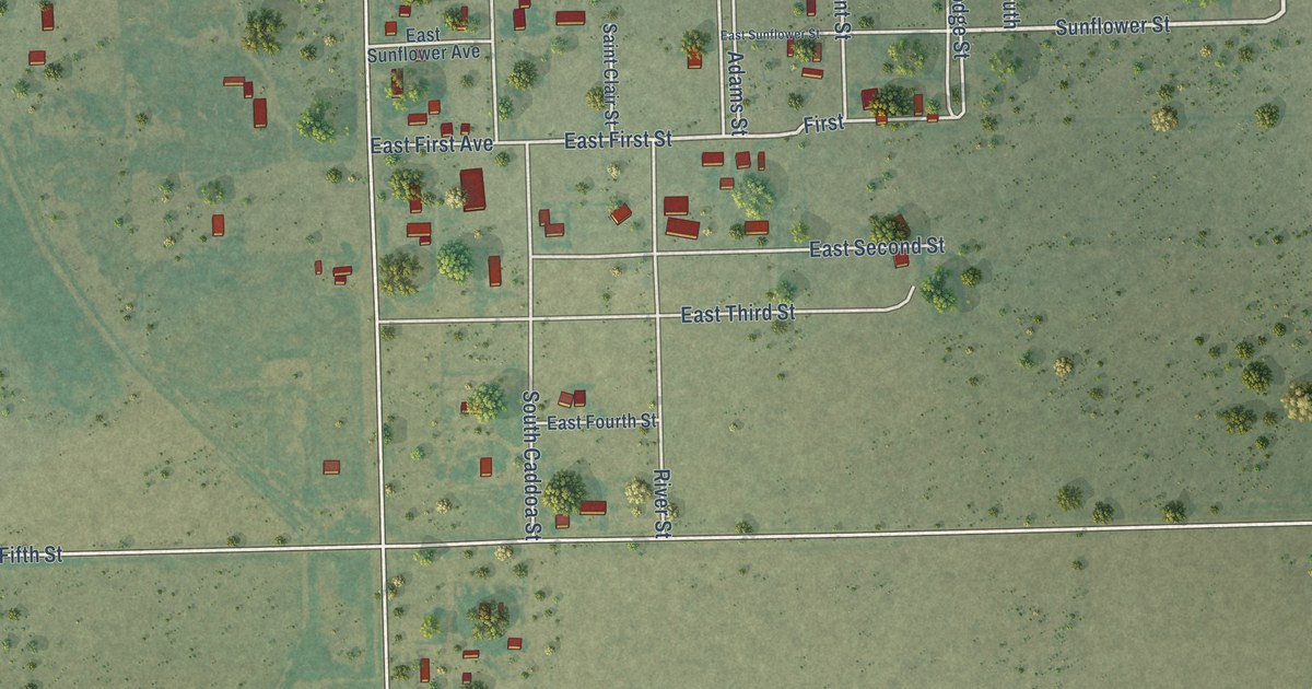 Map of Hasty, Colorado in 2026