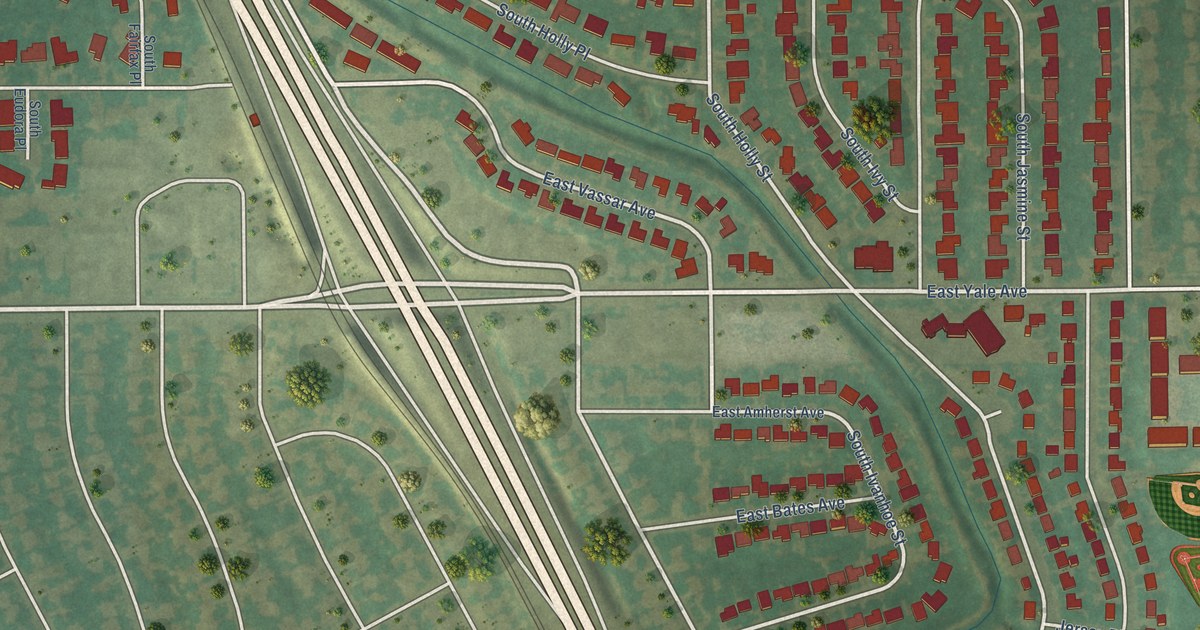 Map of Holly Hills, Colorado in 2026