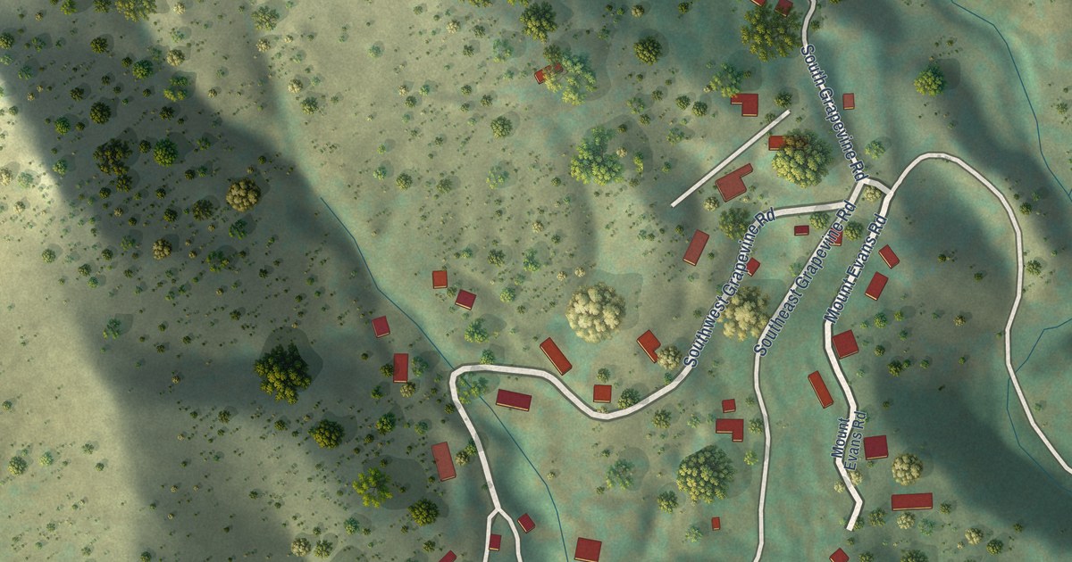 Map of Idledale, Colorado in 2026