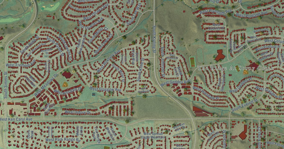 Map of Ken Caryl, Colorado in 2026