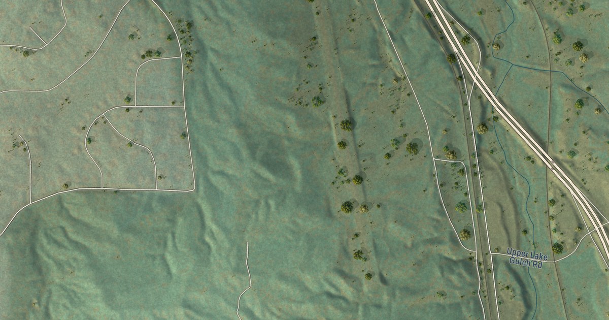 Map of Larkspur, Colorado in 2026