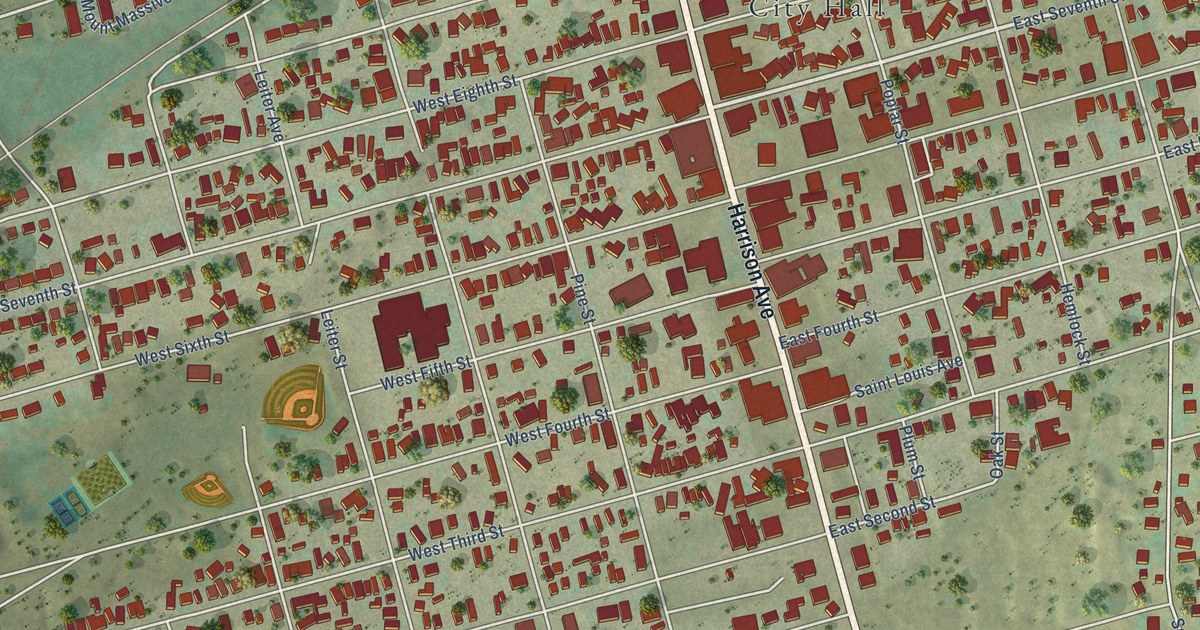 Map of Leadville, Colorado in 2026