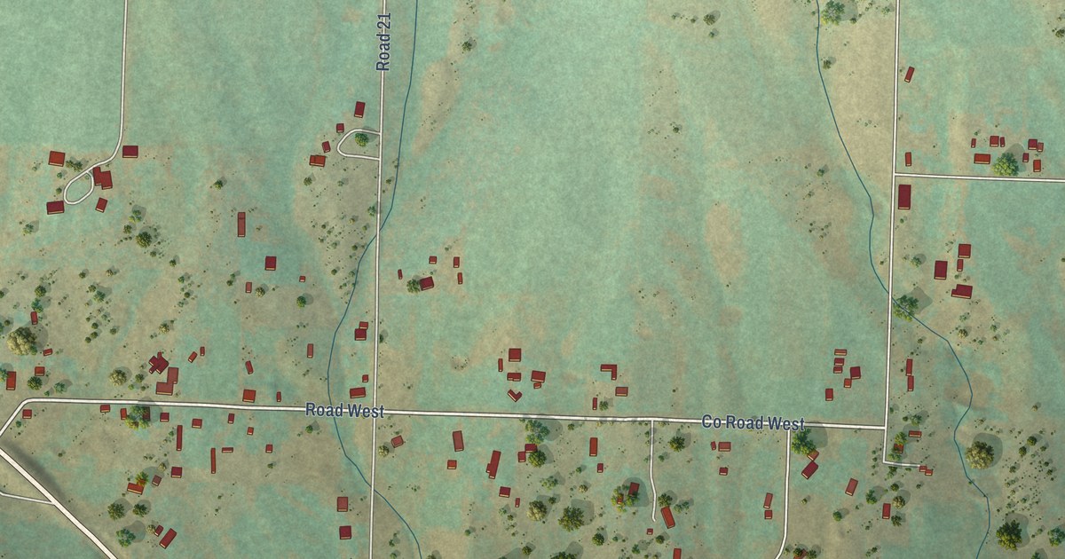 Map of Lewis, Colorado in 2026