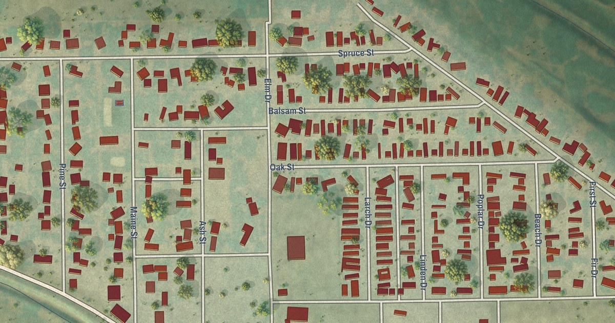 Map of Log Lane Village, Colorado in 2026