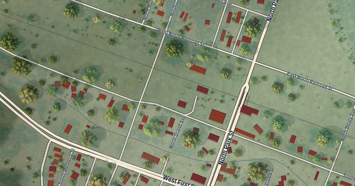 Map of Manzanola, Colorado in 2026