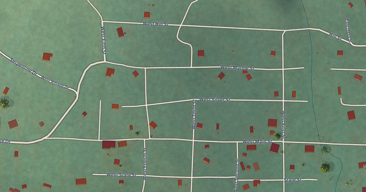 Map of Marble, Colorado in 2026
