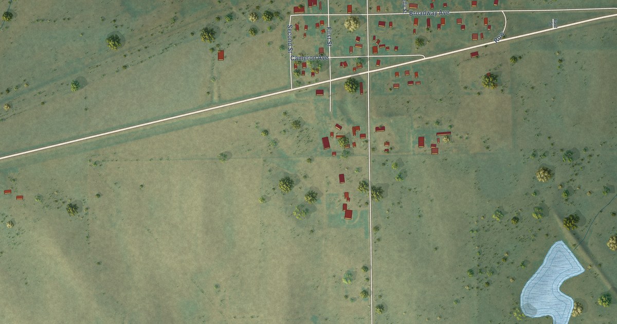 Map of Matheson, Colorado in 2026