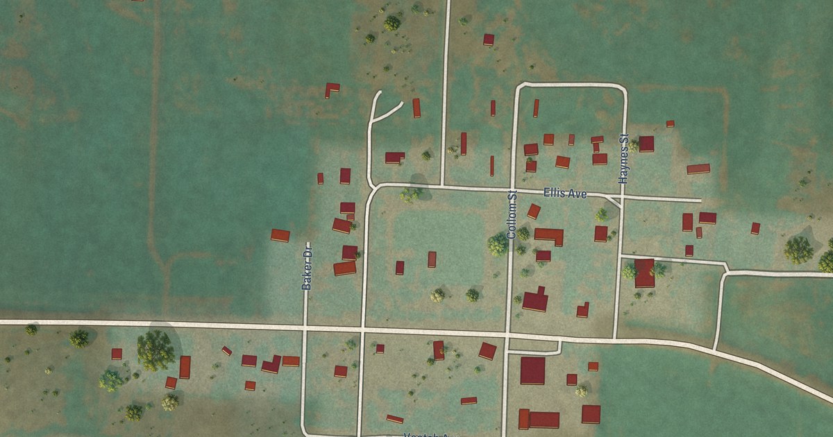 Map of Maybell, Colorado in 2026