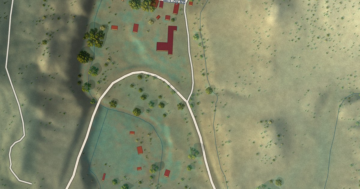Map of McCoy, Colorado in 2026
