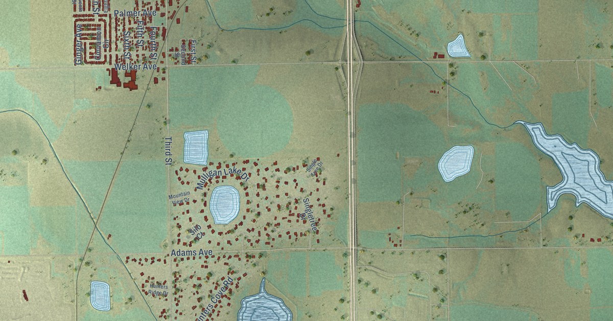 Map of Mead, Colorado in 2026