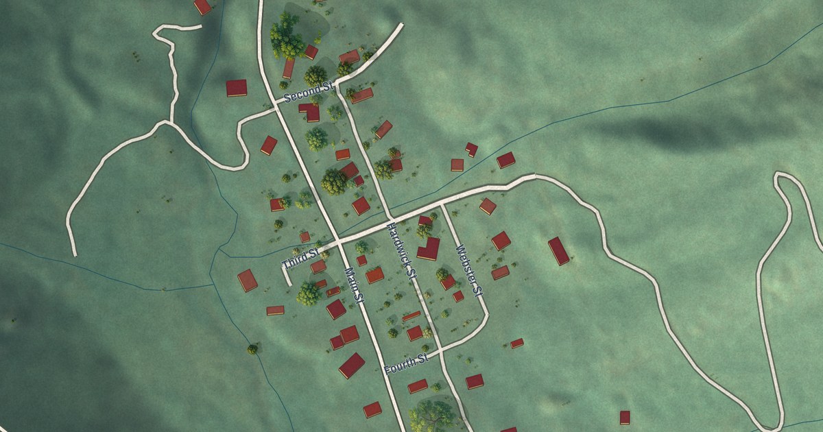Map of Montezuma, Colorado in 2026