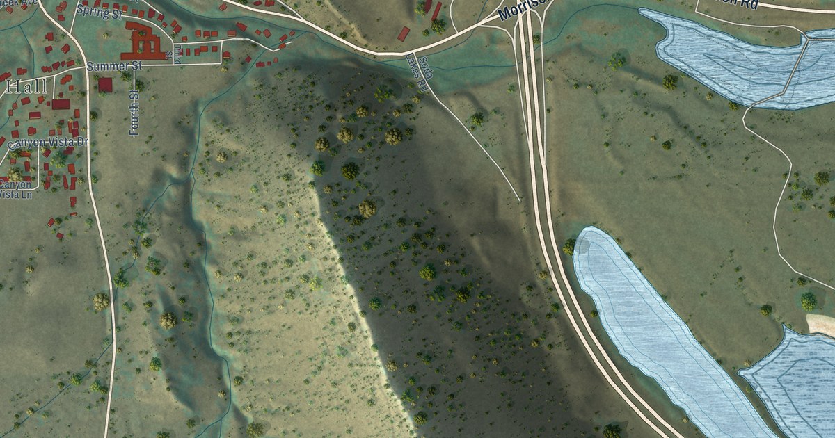 Map of Morrison, Colorado in 2026