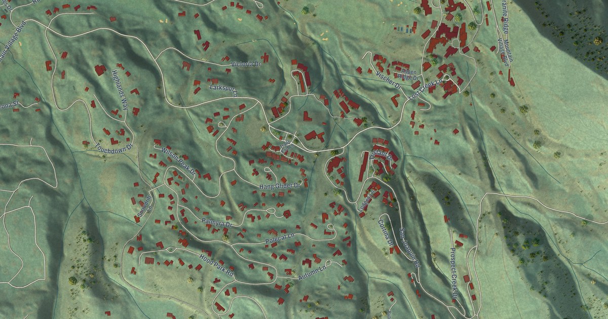 Map of Mountain Village, Colorado in 2026