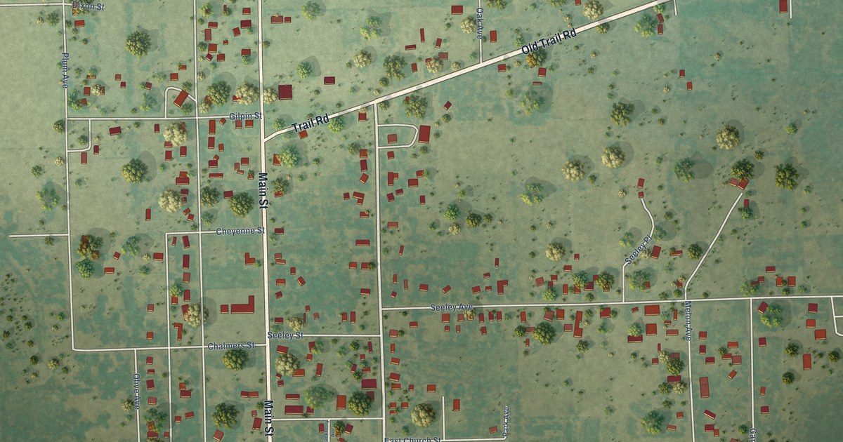 Map of North La Junta, Colorado in 2026