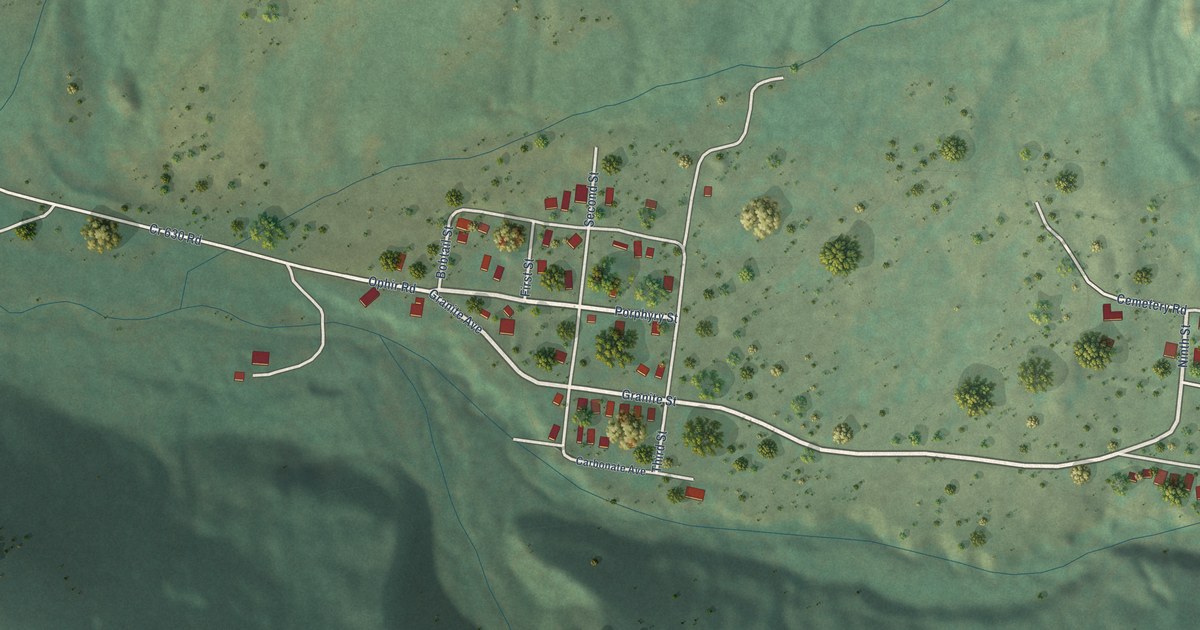 Map of Ophir, Colorado in 2026