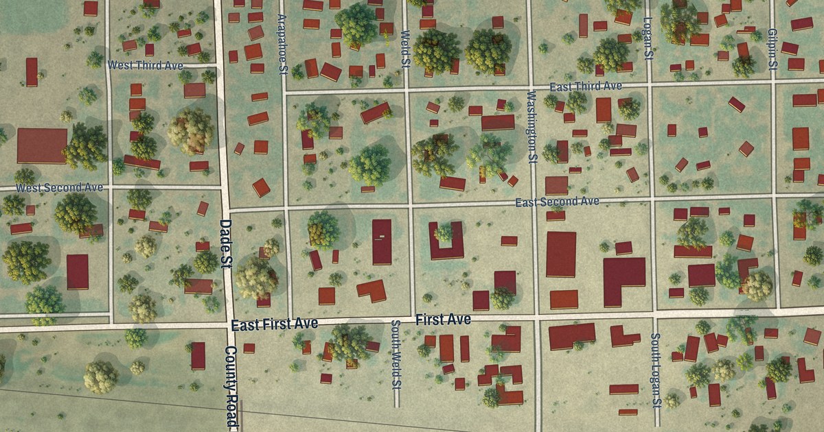 Map of Otis, Colorado in 2026
