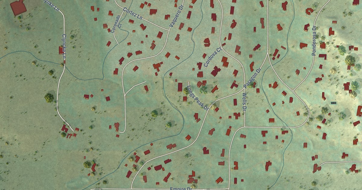 Map of Paragon Estates, Colorado in 2026
