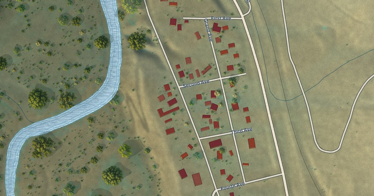 Map of Parshall, Colorado in 2026