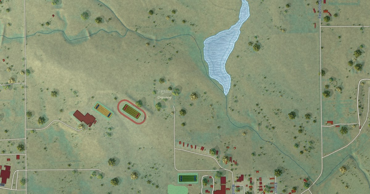 Map of Peyton, Colorado in 2026