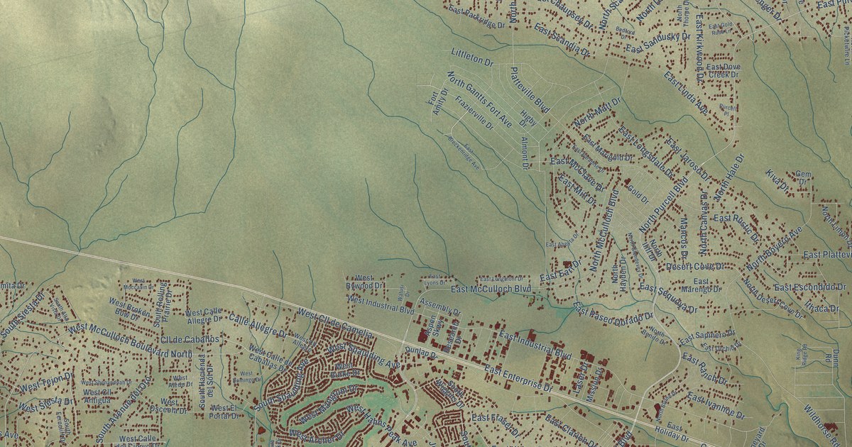 Map of Pueblo West, Colorado in 2026