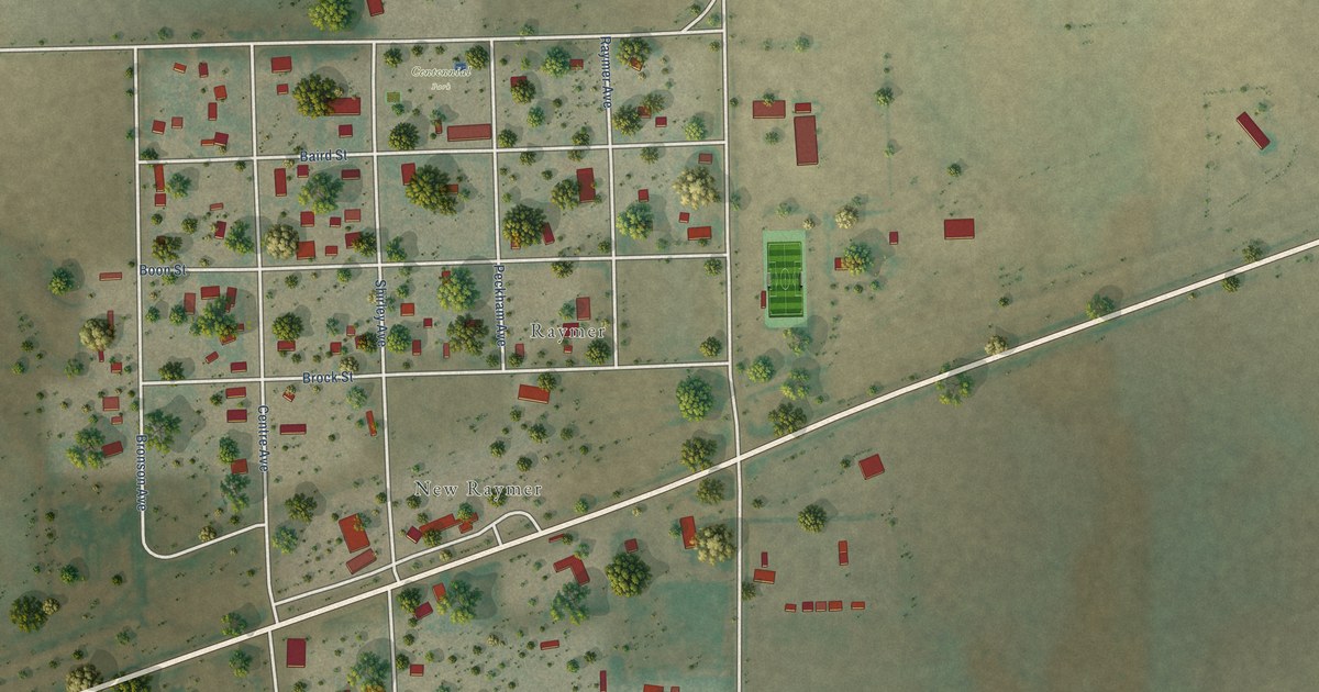 Map of Raymer (New Raymer), Colorado in 2026